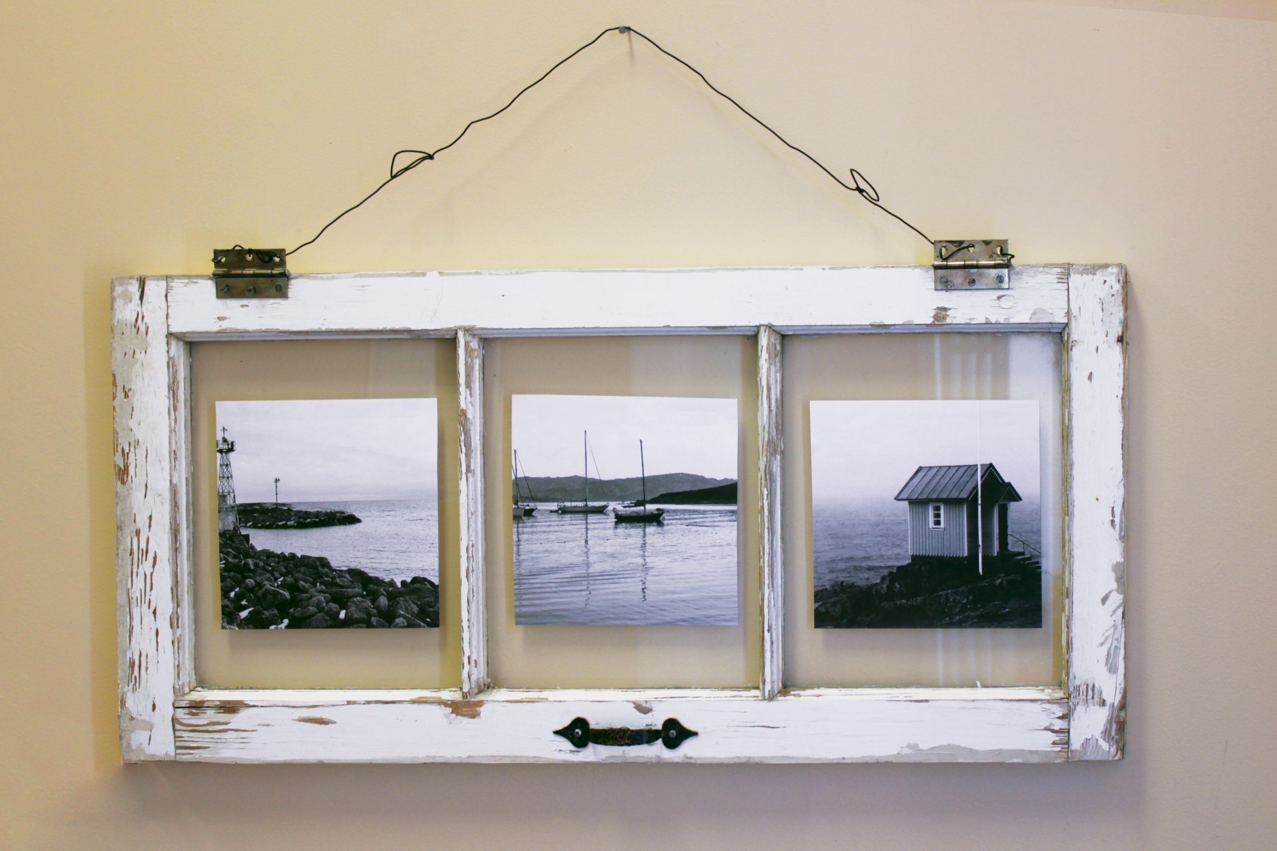 Window Pane Picture Frame Diy