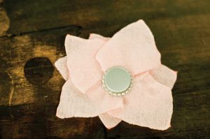 DIY Felt Flower Pillow