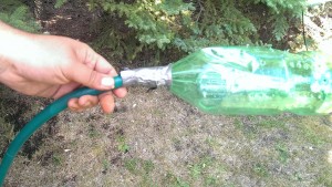 Soda Bottle DIY Sprinkler
