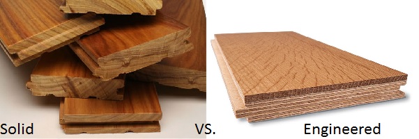Hardwood Vs Engineered Marc, Hardwood Versus Engineered Hardwood Flooring