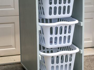 Rolling Laundry Basket