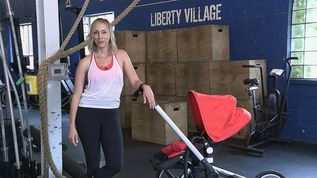 Stroller Exercises for New Moms - Marc and Mandy Show