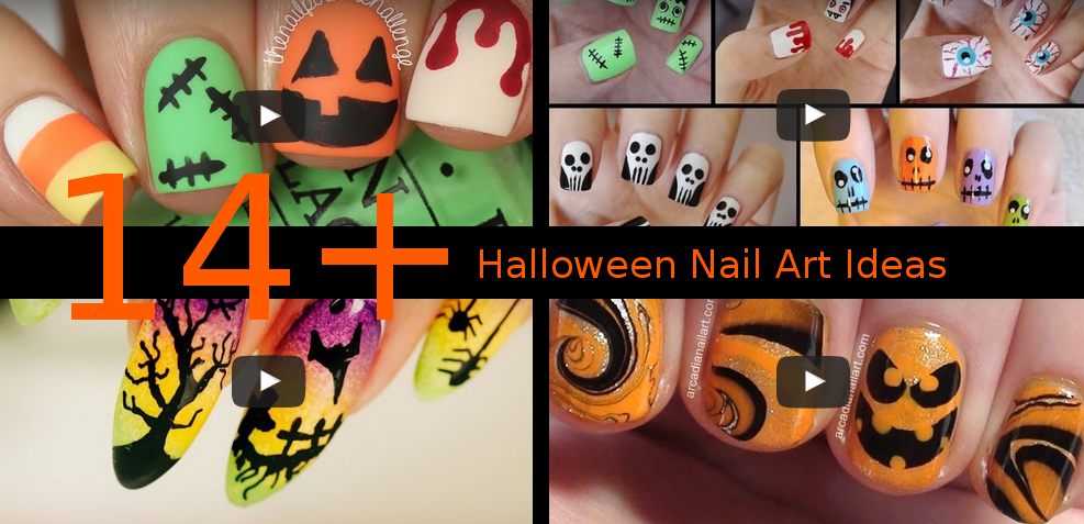 35 Easy Halloween Nails Tutorials - Nail Designs Journal