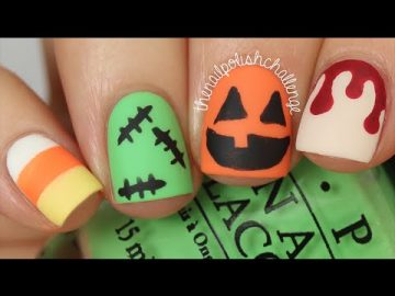 Video Tutorials: Nail Art Ideas for Halloween