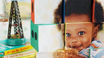 Baby Photo Blocks