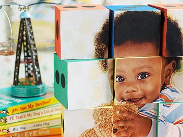 Baby Photo Blocks