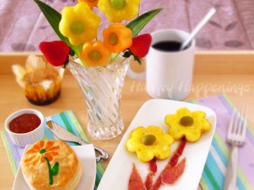 Flowery Mother’s Day Breakfast