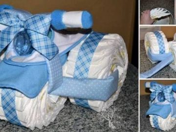 Baby Diaper Tricycle