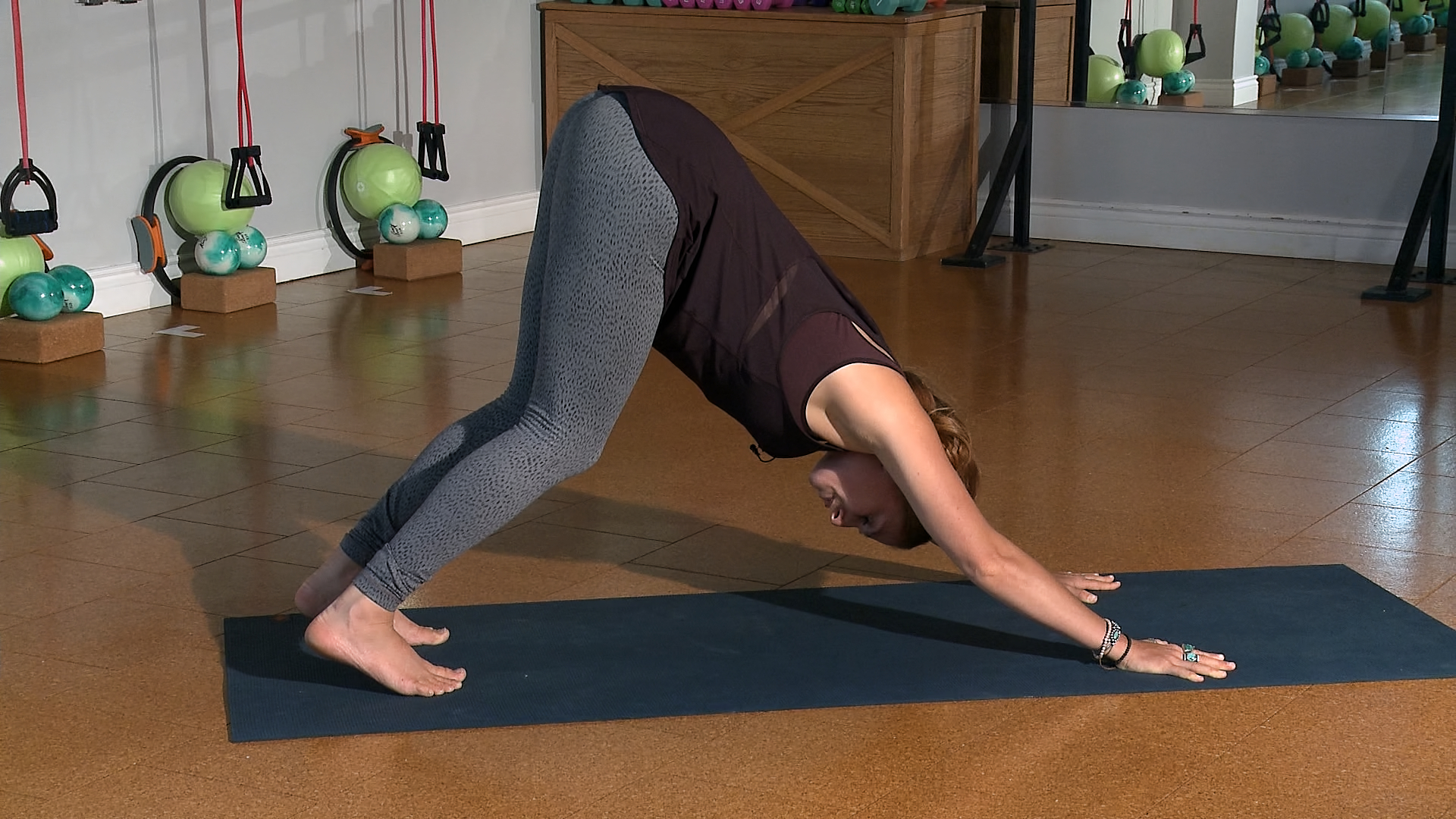 how-to-complete-a-downward-facing-dog-yoga-pose-marc-and-mandy-show