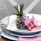 How to Create a Romantic Pineapple Themed Table for Date Night