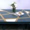 DIY: Geometric Design Table Top