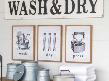 embossed-metal-wash-and-dry-sign