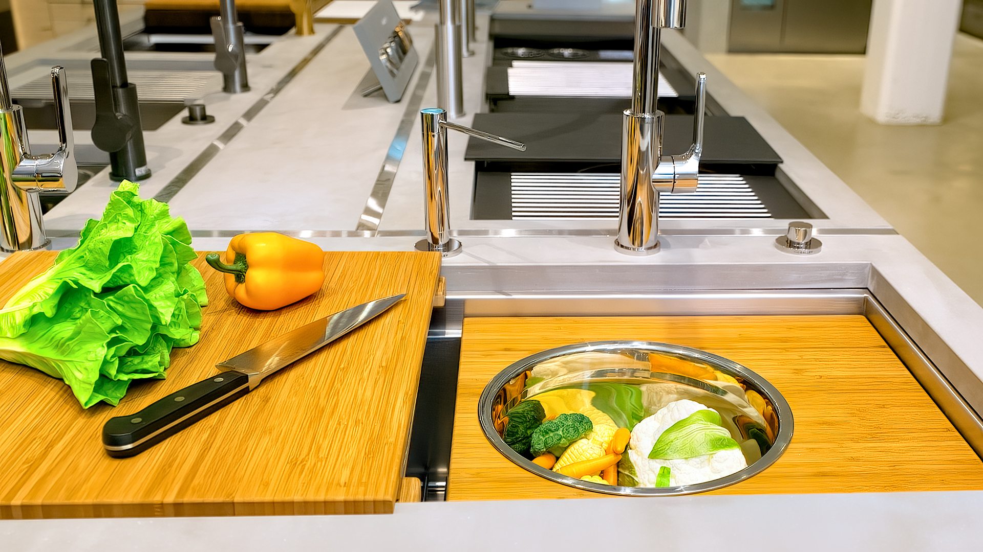 Kitchen Trends Galley Workstation Marc And Mandy Show   MM S26E03 Marina Sorrenti Galley Workstation 