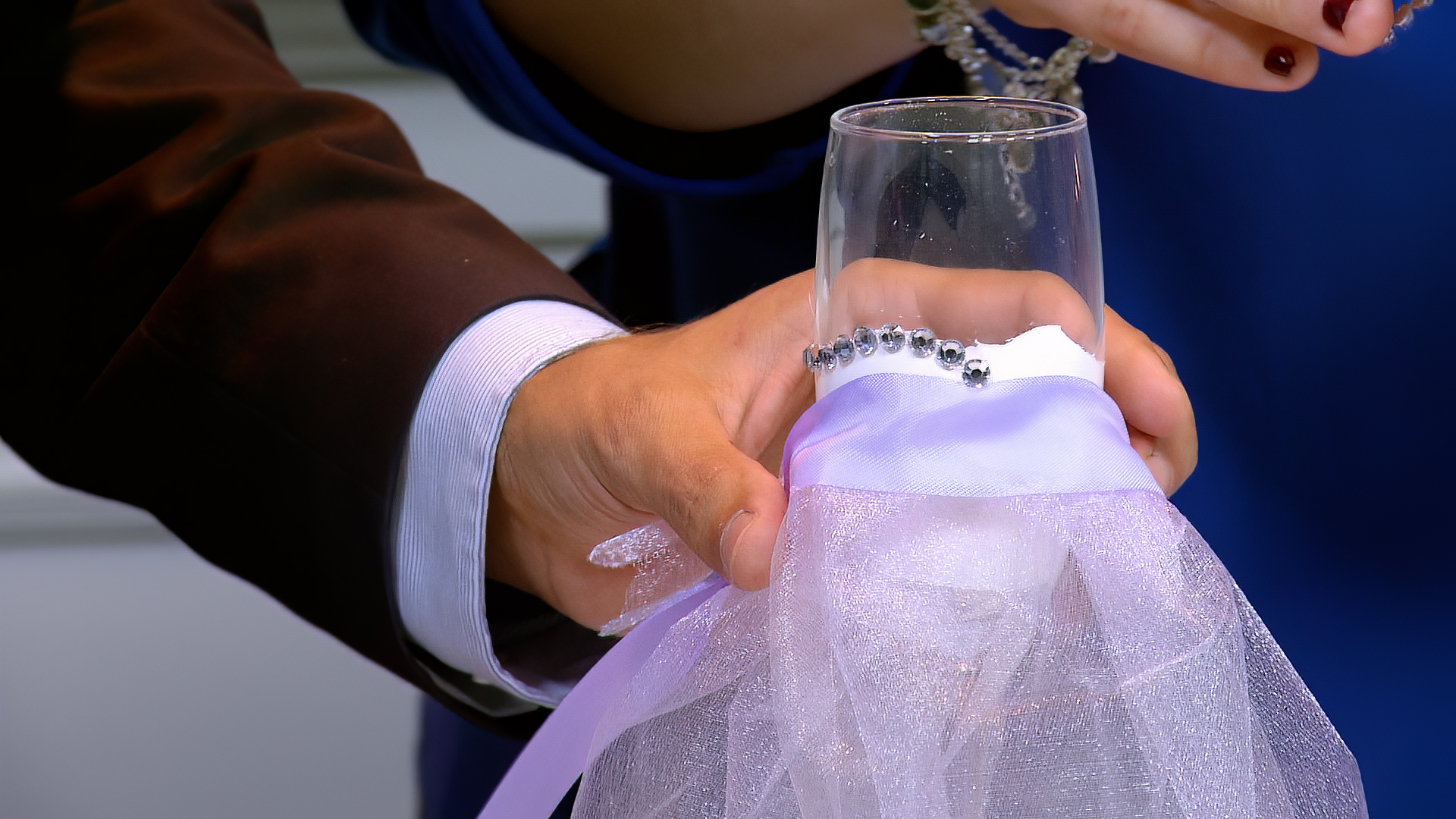 Wedding DIY: Glass Dress - Marc and Mandy Show